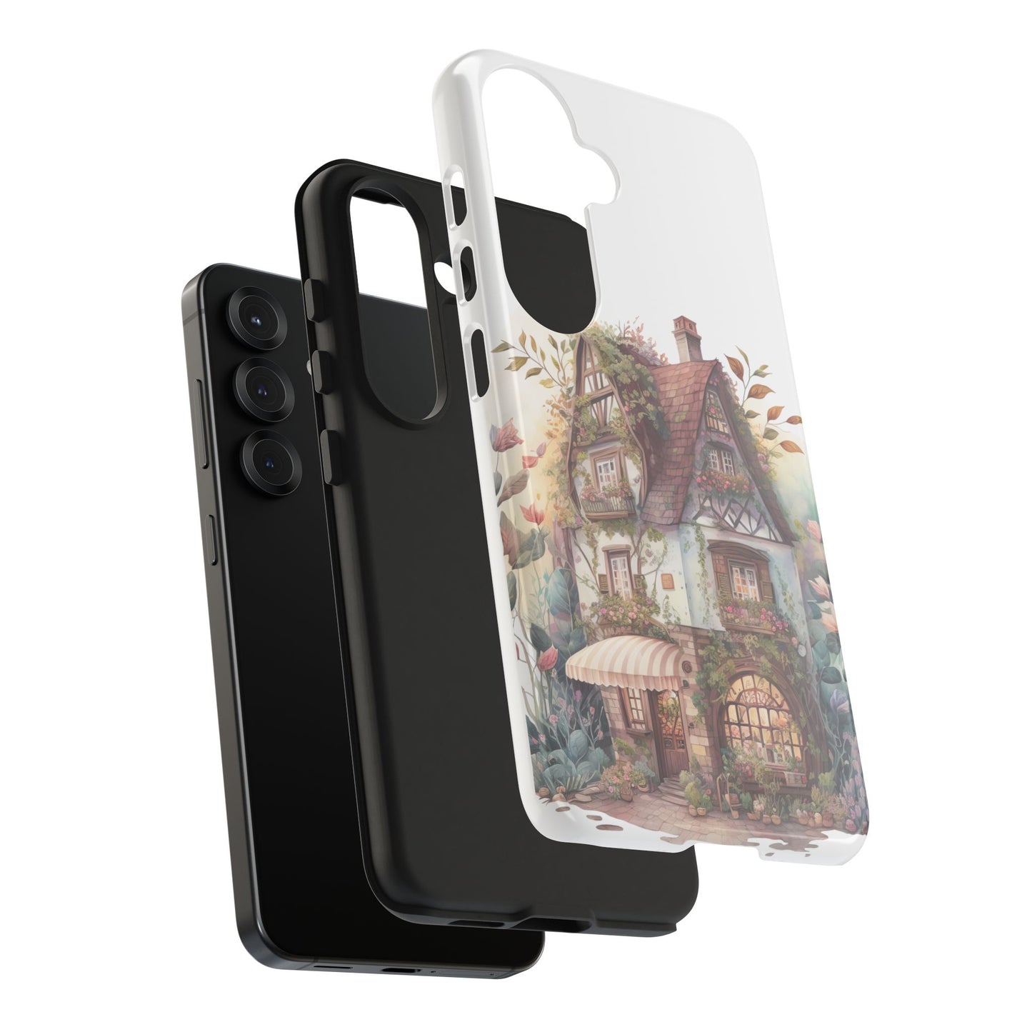 Tough Phone Case — Whimsical Cottage Art iPhone Case